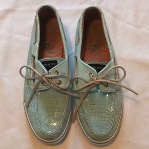 Sperry Top Sider sequins 9